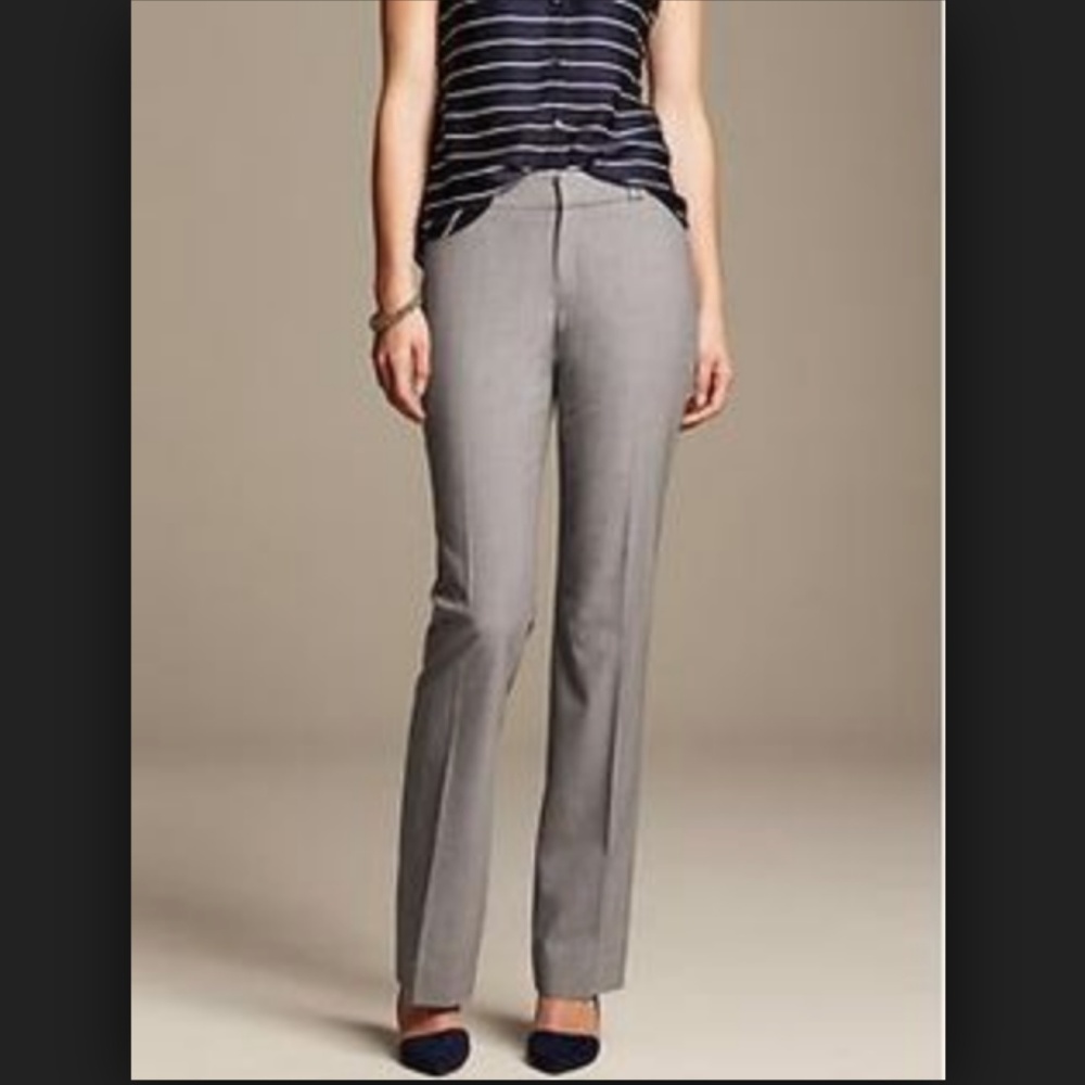 Gray Slacks by Banana Republic